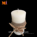 High Admiration Vanilla flavor ESTILO DE PAÍS Green Pillar Candle In Stock